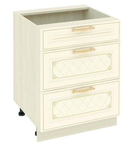 23.66 Стол с 3 ящиками 60х53х82