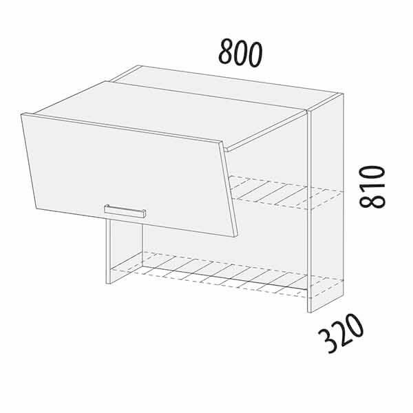 101.42 Шкаф-сушка (с системой плавного закрывания) 800 101.42 Шкаф-сушка (с системой плавного закрывания) 800
