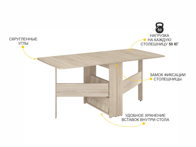 Стол книжка Колибри 12.2 Кронберг