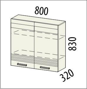 16.11 Шкаф 80х32х83