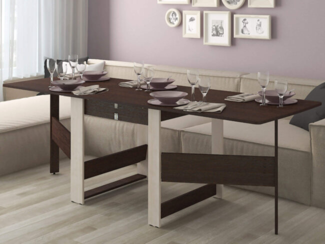 Стол книжка Колибри 12.2 Венге-Кобург Стол книжка Колибри 12.2 Венге-Кобург