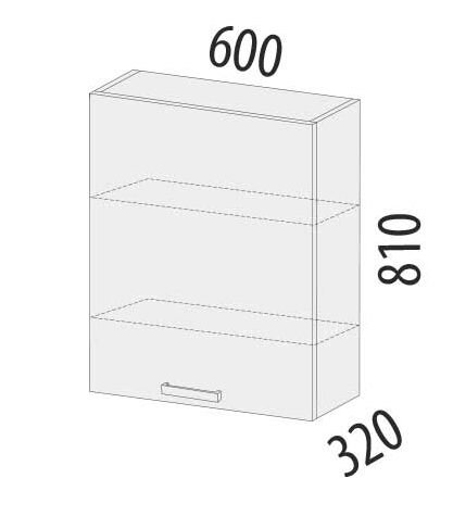 102.36 Шкаф (лев/прав) 600