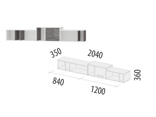 501.07 Полка Аляска