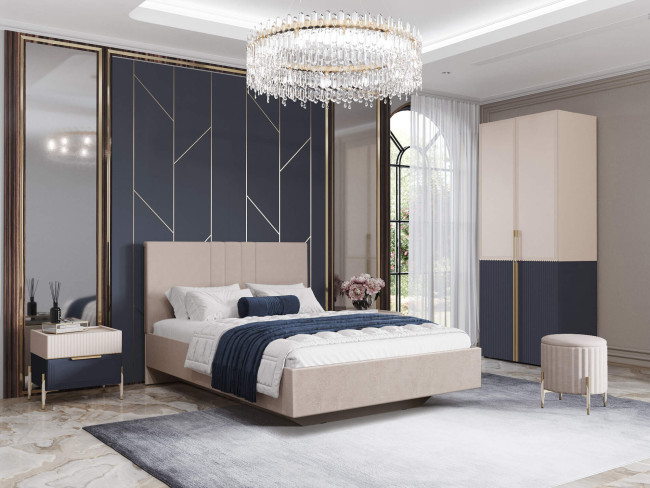 905.43 Шкаф для одежды с полками и штангой Флоренция 905.43 Шкаф для одежды с полками и штангой Флоренция