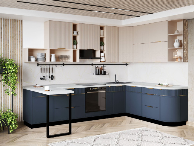 Кухонный гарнитур угловой Флоренция 108 227 Кухонный гарнитур угловой Флоренция 108 227