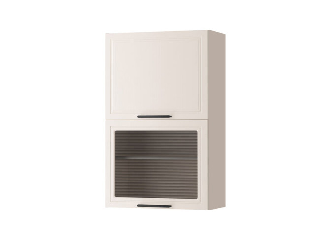 109.08 Шкаф-витрина кухонный (с системой плавного закрывания) Неаполь