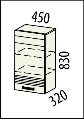 16.22 Шкаф 45х32х83