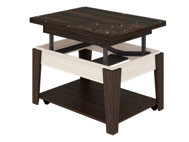 Стол журнальный Агат 32.10 Венге-Ваниль