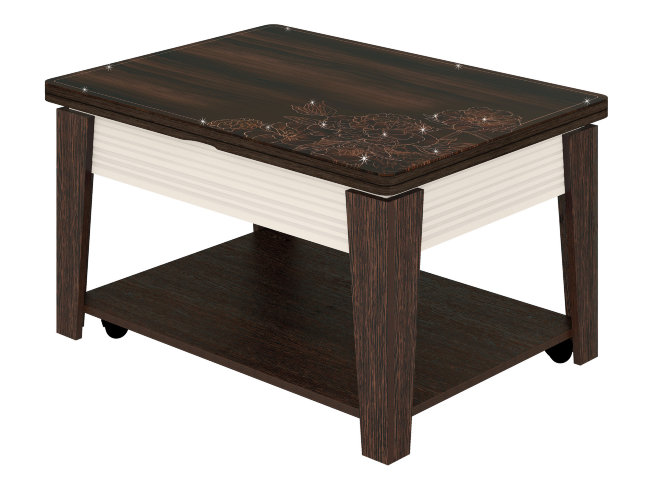 Стол журнальный Агат 32.10 Венге-Ваниль