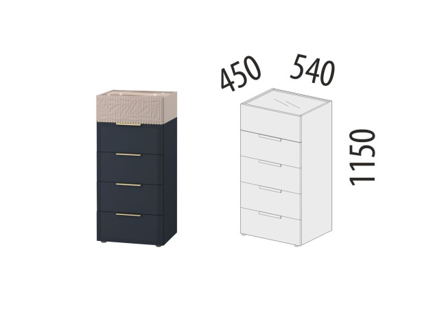 905.19 Комод Флоренция 905.19 Комод Флоренция