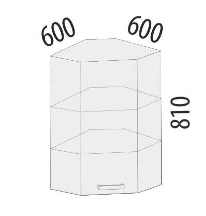 102.20 Шкаф угловой (лев/прав) 600 102.20 Шкаф угловой (лев/прав) 600