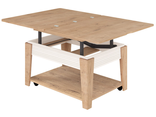 Стол журнальный Агат 32.10 Бунратти-Ваниль