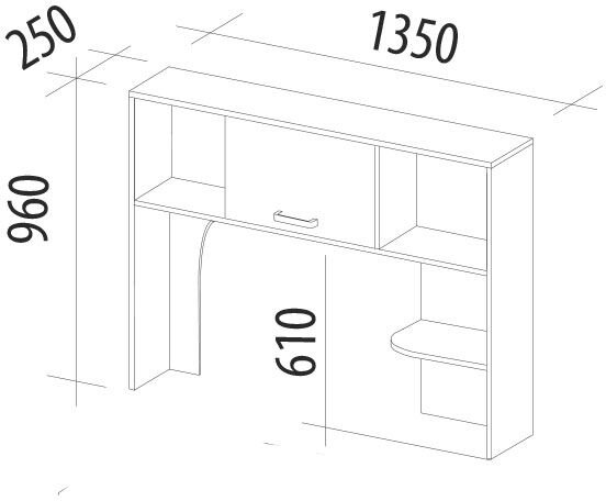 500.19 Надстройка Эверест 1350