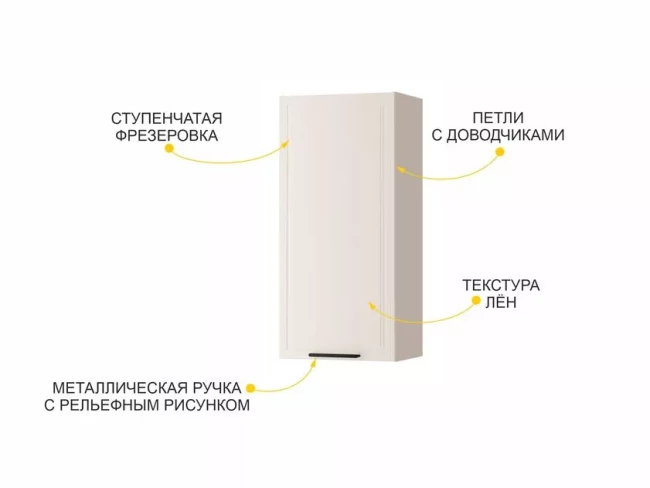 109.22 Шкаф кухонный (лев/прав) Неаполь