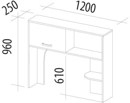 500.23 Надстройка Эверест 1200 500.23 Надстройка Эверест 1200
