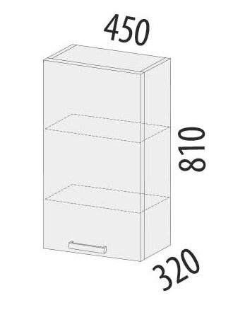 102.22 Шкаф (лев/прав) 450