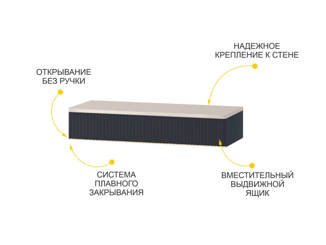 905.15 Туалетный стол-консоль Флоренция 905.15 Туалетный стол-консоль Флоренция
