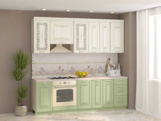 Оливия 27 кухонный гарнитур 2400 Оливия 27 кухонный гарнитур 2400