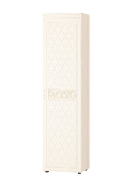 600.19 Шкаф для одежды с полками и штангой Тиффани (лев/прав) 560 600.19 Шкаф для одежды с полками и штангой Тиффани (лев/прав) 560