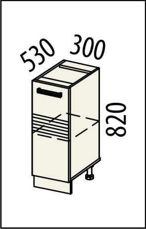 16.55 Стол 30х53х82