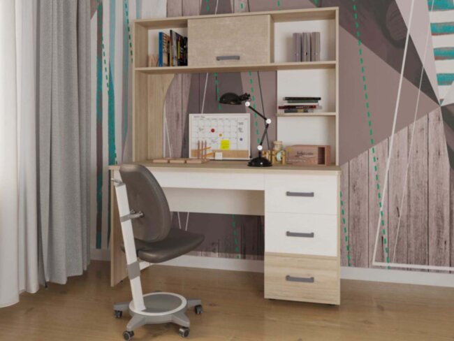 500.14 Стол с надстройкой Эверест 1350