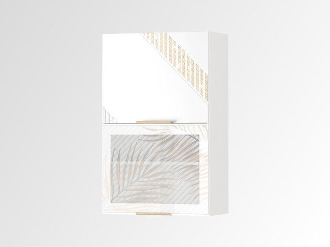 106.08 Шкаф-витрина кухонный (с системой плавного закрывания) Монако 106.08 Шкаф-витрина кухонный (с системой плавного закрывания) Монако