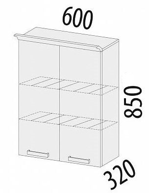 19.01.1 Шкаф-сушка 60х32х85 19.01.1 Шкаф-сушка 60х32х85