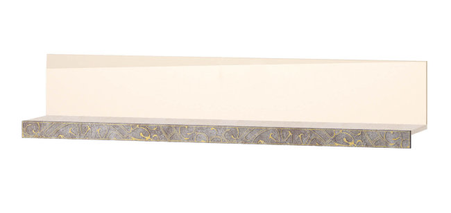 66.26 Полка навесная Фреска 1400 66.26 Полка навесная Фреска 1400