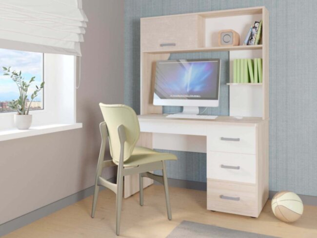 500.15 Стол с надстройкой Эверест 1200