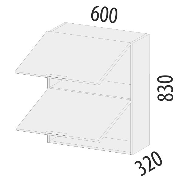 103.96 Шкаф (со складной системой Blum) Дакота 103.96 Шкаф (со складной системой Blum) Дакота