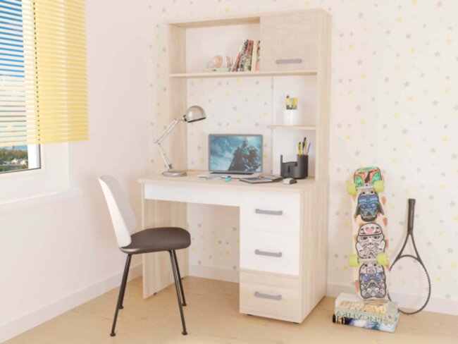 500.26 Стол с надстройкой Эверест 1000