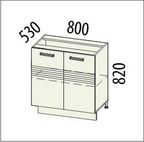 16.60 Стол 80х53х82