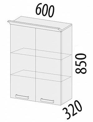 19.06 Шкаф 60х32х85 19.06 Шкаф 60х32х85