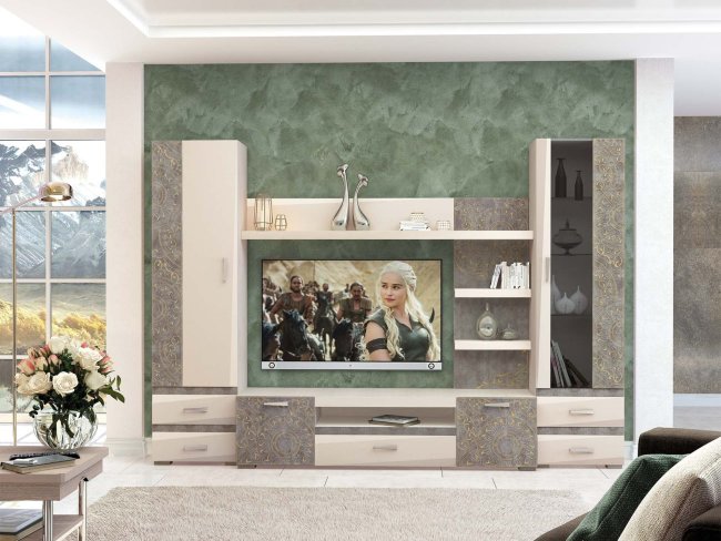 Стенка в гостиную Фреска №1 Стенка в гостиную Фреска №1