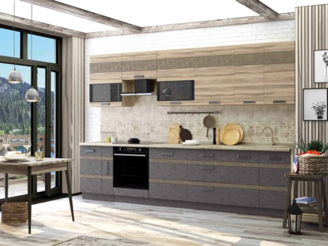 Бруклин 3 кухонный гарнитур 3200 Бруклин 3 кухонный гарнитур 3200