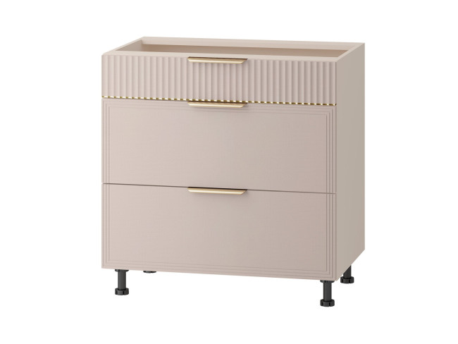 Напольный шкаф (3 ящика с системой плавного закрывания) Флоренция 107.92 Напольный шкаф (3 ящика с системой плавного закрывания) Флоренция 107.92