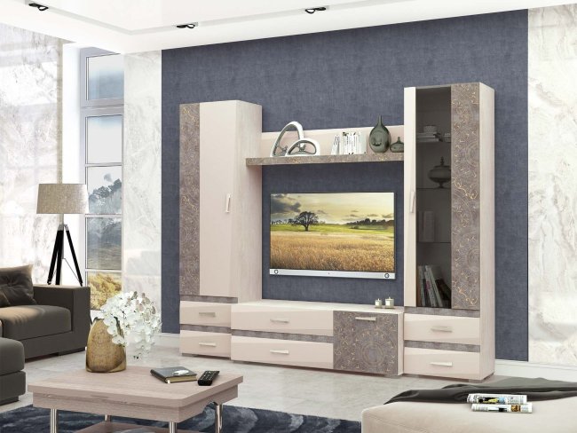 Стенка в гостиную Фреска №3 Стенка в гостиную Фреска №3