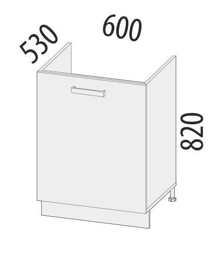 102.73 Стол под мойку (лев/прав) 600 102.73 Стол под мойку (лев/прав) 600