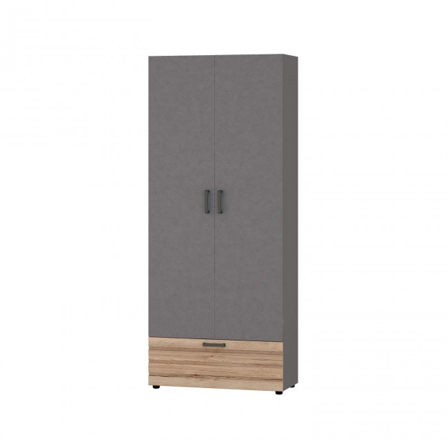 401.02 Шкаф для одежды с полками и штангой Денвер