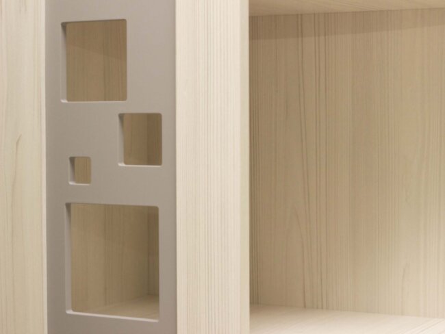 55.05 Стеллаж угловой (лев/прав) Мегаполис 300 55.05 Стеллаж угловой (лев/прав) Мегаполис 300