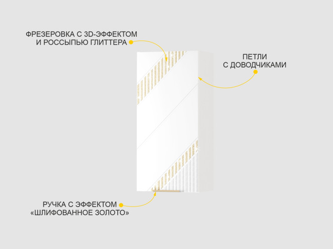106.22 Шкаф кухонный (лев/прав) Монако 106.22 Шкаф кухонный (лев/прав) Монако