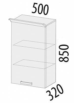 19.10 Шкаф 50х32х85