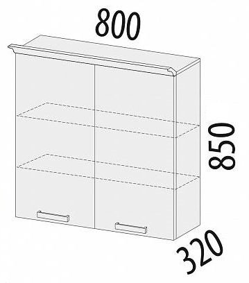 19.11 Шкаф 80х32х85