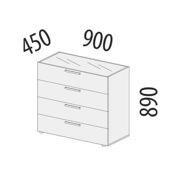 901.18 Комод Николь