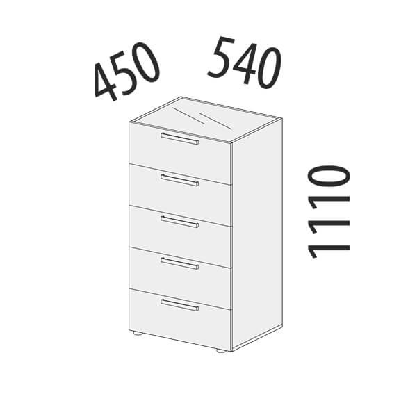 901.19 Комод Николь