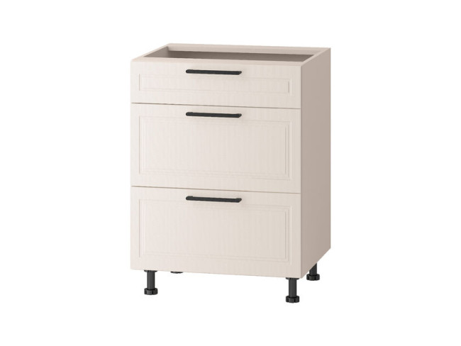 109.91 Напольный шкаф (3 ящика с системой плавного закрывания) Неаполь 109.91 Напольный шкаф (3 ящика с системой плавного закрывания) Неаполь