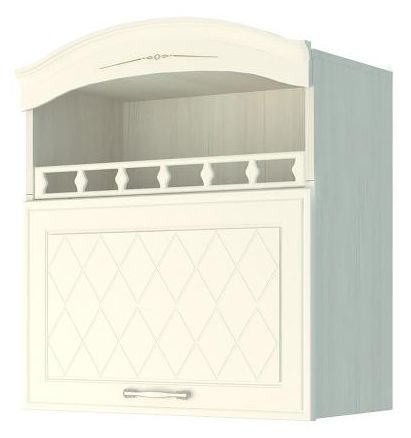 19.13.1 Шкаф над вытяжкой с нишей 600 (с откидной системой Blum)