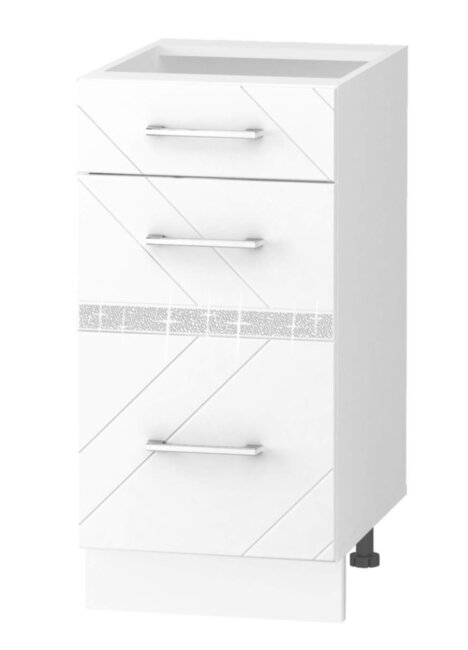 102.59 Стол с 3 ящиками 400