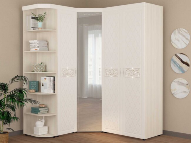 Комплект шкафов (лев/прав) Тиффани №36 Комплект шкафов (лев/прав) Тиффани №36