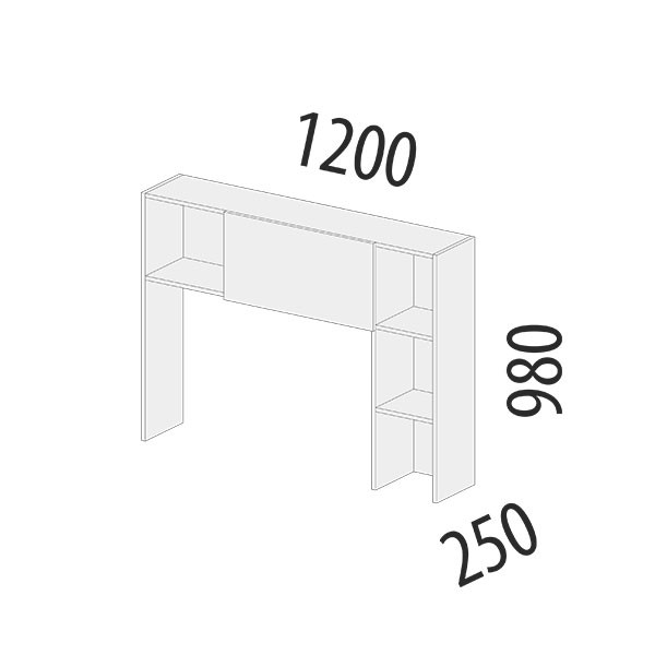 901.25 Надстройка (лев/прав) Николь 901.25 Надстройка (лев/прав) Николь
